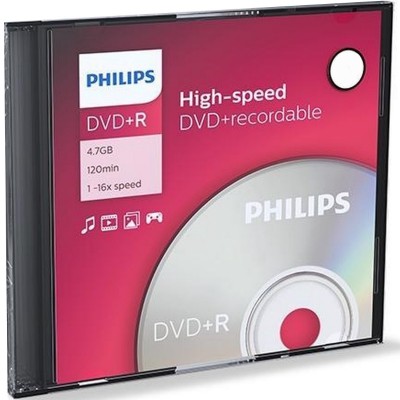 PHILIPS PŁYTA DVD+R 4,7GB...